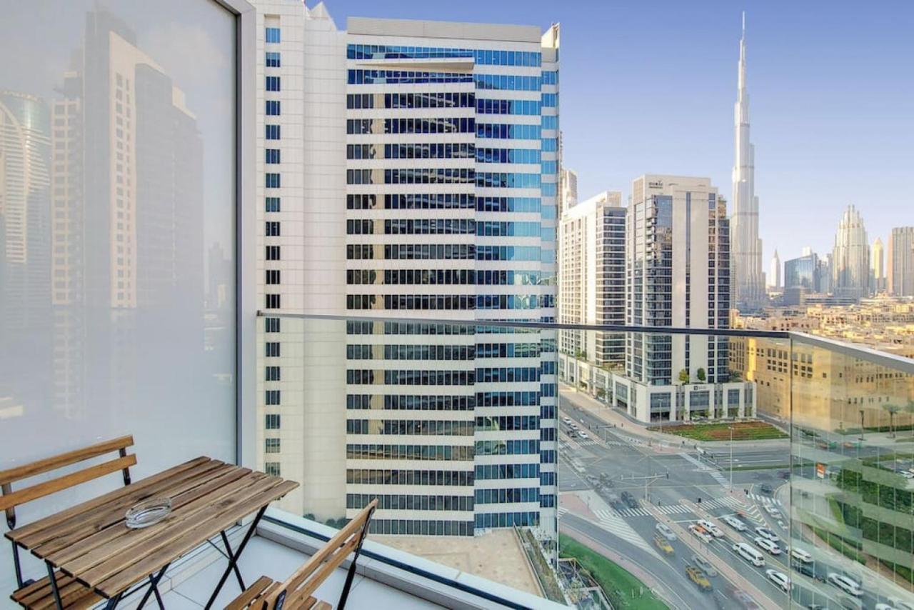 Marquise Square Tower, Business Bay - Bright Studio Dubai Exterior photo
